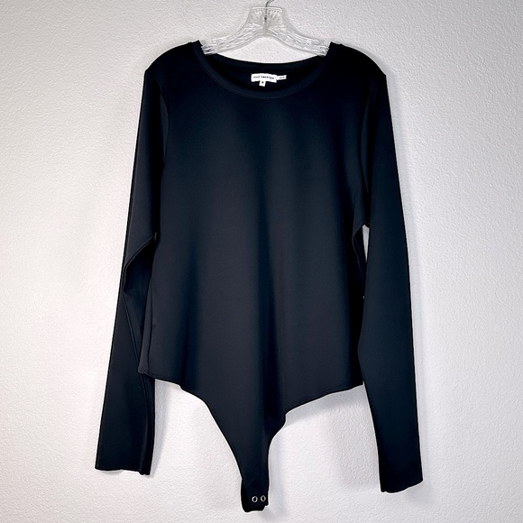 NWT Good American Compression Scuba Long Sleeve Crewneck Bodysuit Sz 3X - Picture 11 of 16
